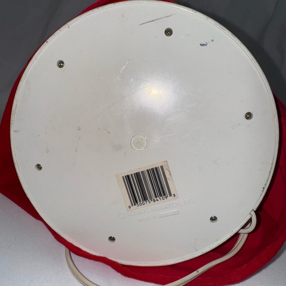 VINTAGE RENNOC ANIMATION CHRISTMAS MRS CLAUS 19” GLOWING CANDLE MISSING GLASSES. - Picture 3 of 4